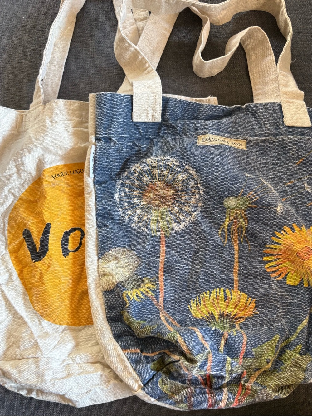 Tote Bag Bundle- Vogue and Dandelion